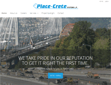 Tablet Screenshot of place-crete.com